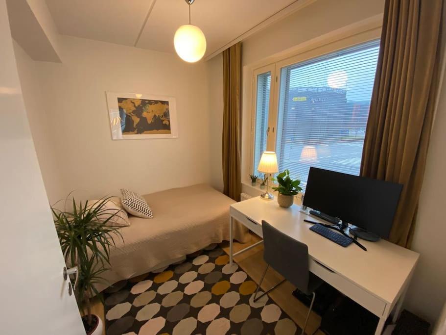 Modern Two Bedroom Apartment Near Helsinki Airport Vantaa Exterior foto
