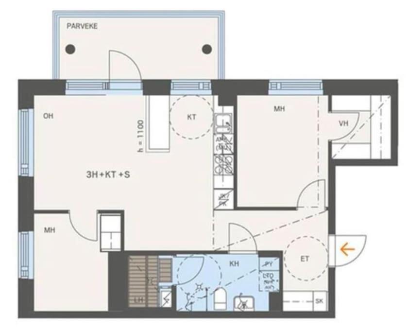 Modern Two Bedroom Apartment Near Helsinki Airport Vantaa Exterior foto